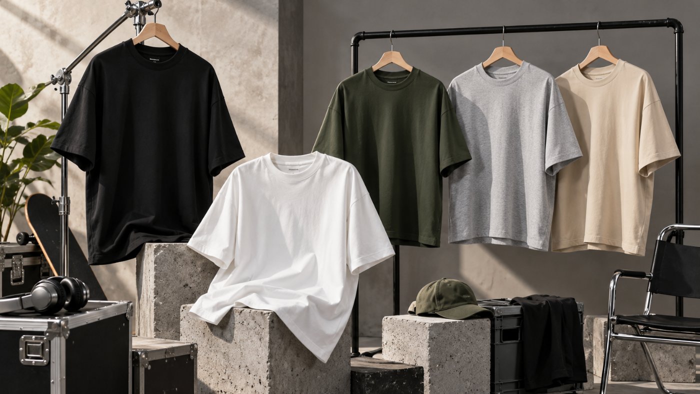 Phôi áo thun Cotton 2 chiều và CVC 2 chiều