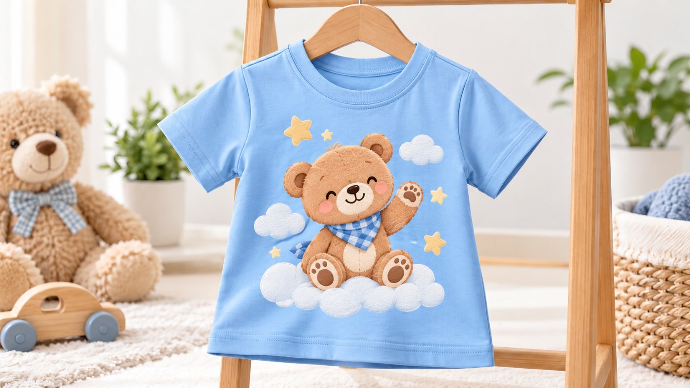 Quần áo trẻ em vải cotton